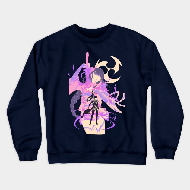 ✨ Plane of Euthymia Raiden Shogun Crewneck Sweatshirt by SourKrispop